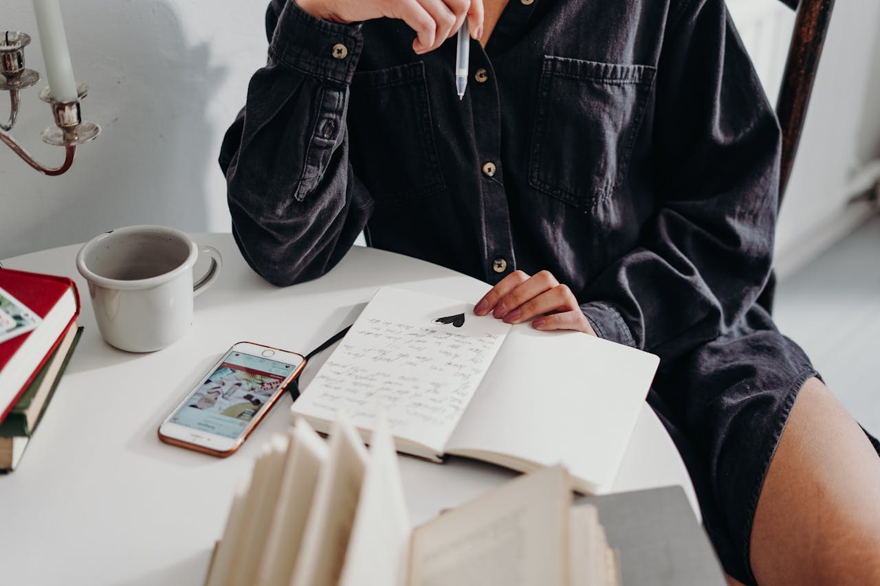 young-woman-journaling