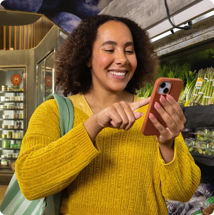 woman on phone
