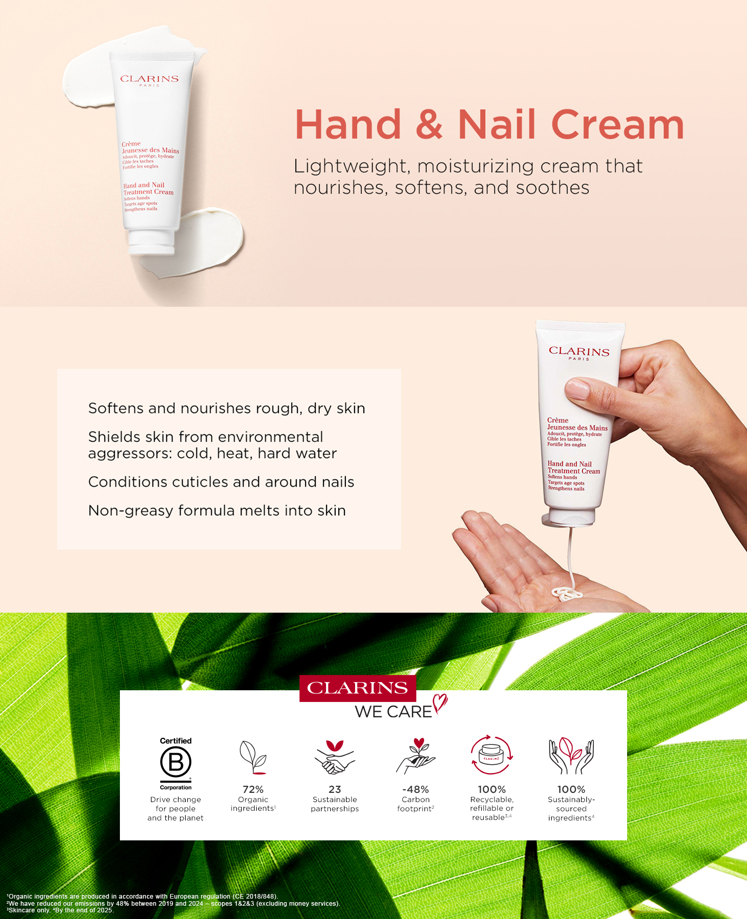 Luxury for Hands & Nails: Clarins Hand and Nail Treatment Cream
