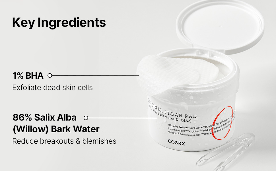 COSRX BHA Blackhead Power Liquid Toner Pads
