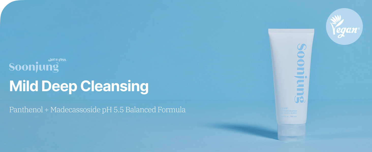 ETUDE SoonJung 5.5 Foam Cleanser