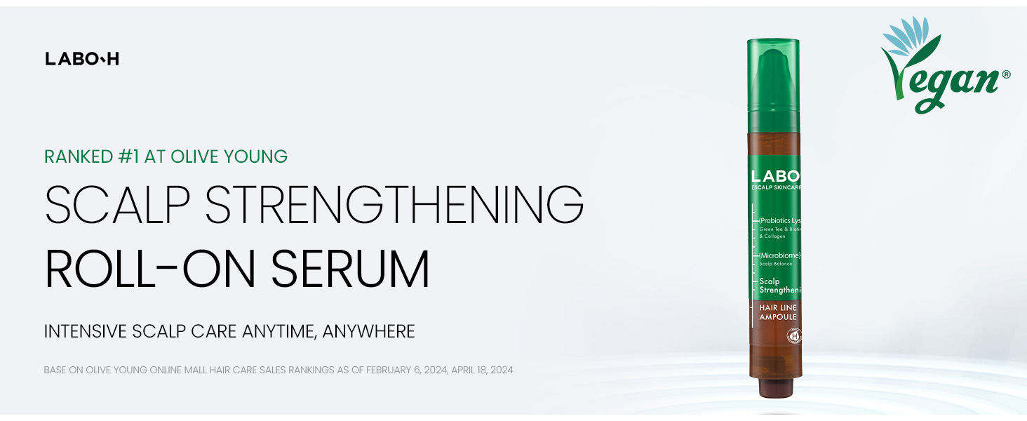 LABO-H Scalp Strengthening Roll-On Serum