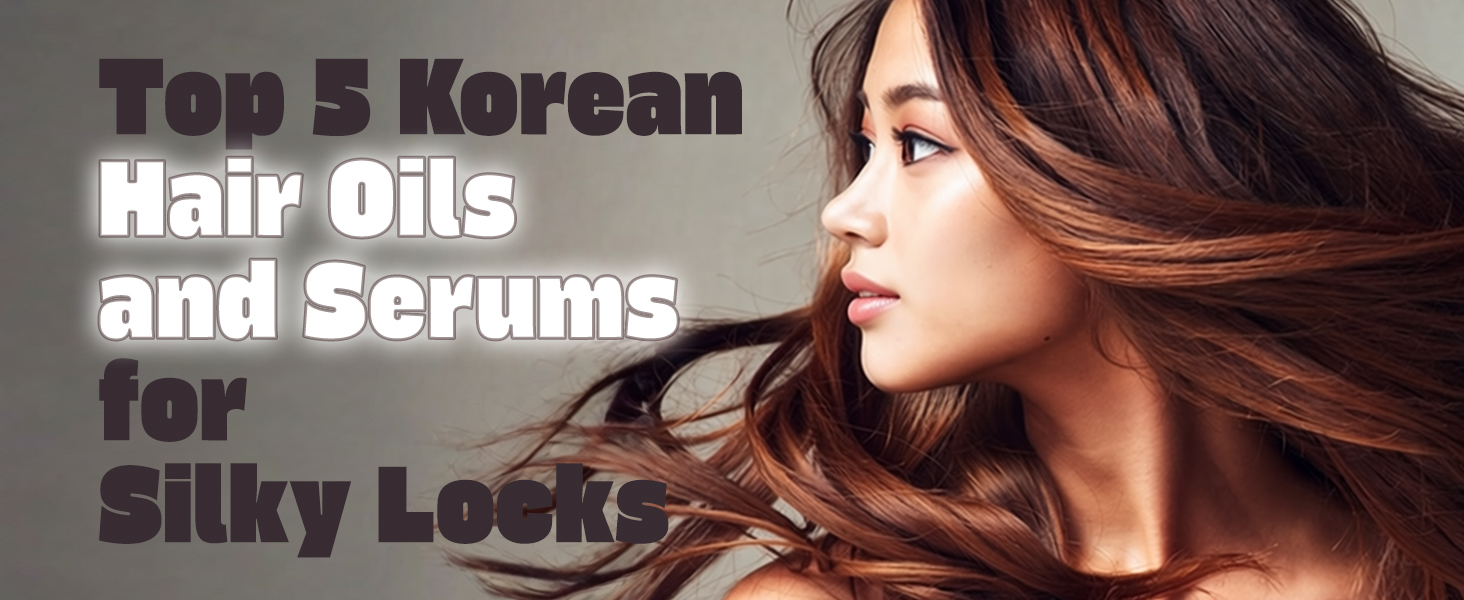 Top 5 Korean Hair Oils and Serums for Silky Locks
