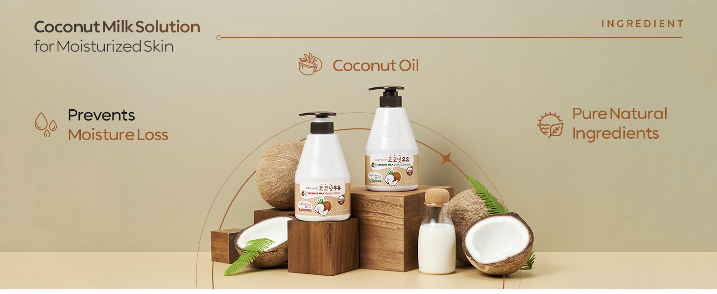 Kwailnara Coconut Milk Body Lotion