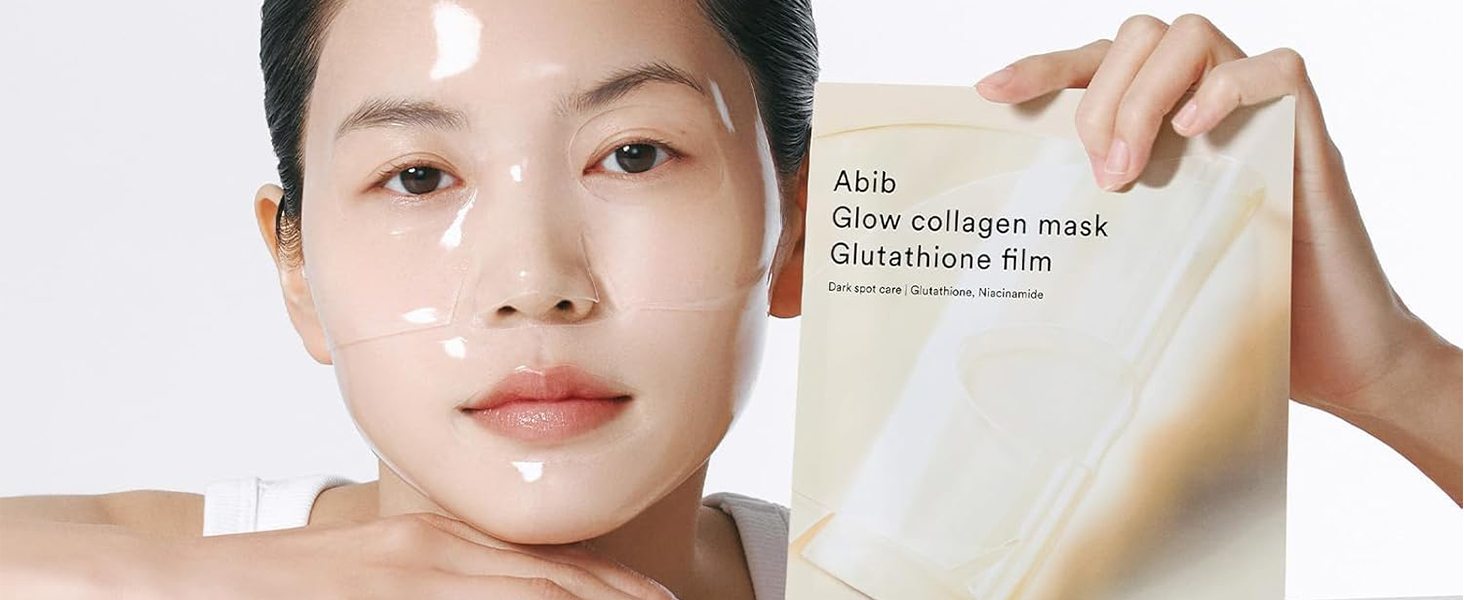 Abib Glow Collagen Mask Glutathione Film (4 Sheets)