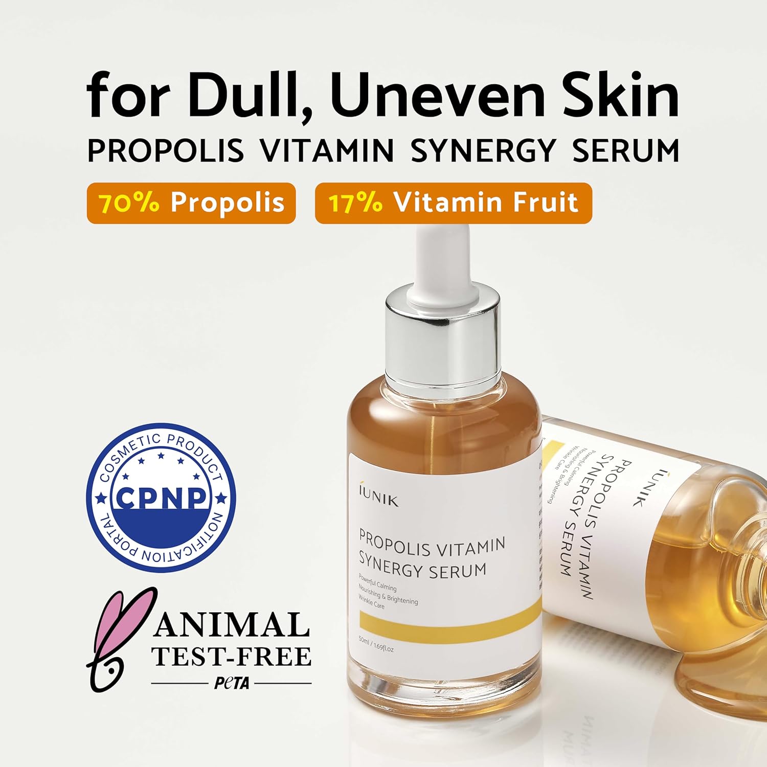iUNIK Propolis Vitamin Synergy Serum