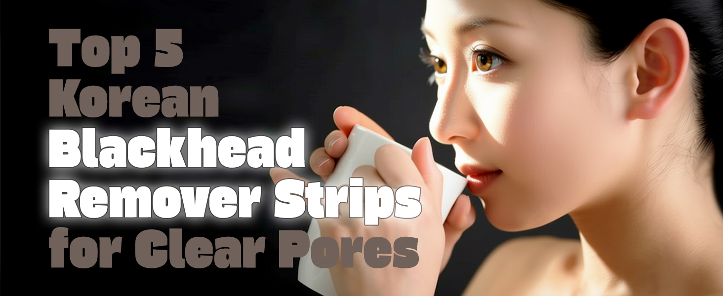 Top 5 Korean Blackhead Remover Strips for Clear Pores