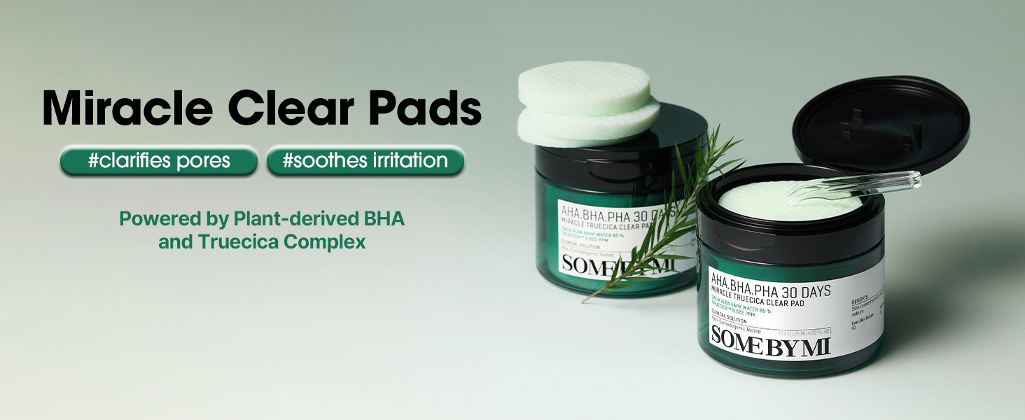 SOME BY MI AHA BHA PHA 30 Days Miracle Truecica Clear Pad