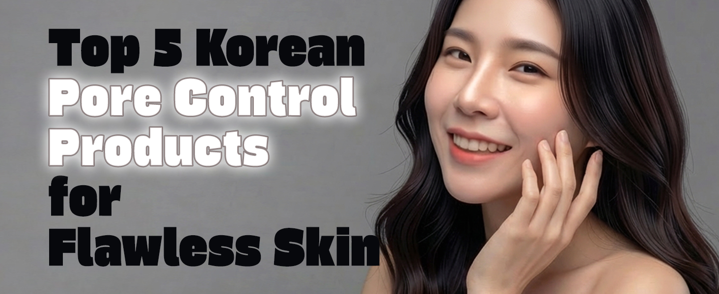 Top 5 Korean Pore Control Products for Flawless Skin
