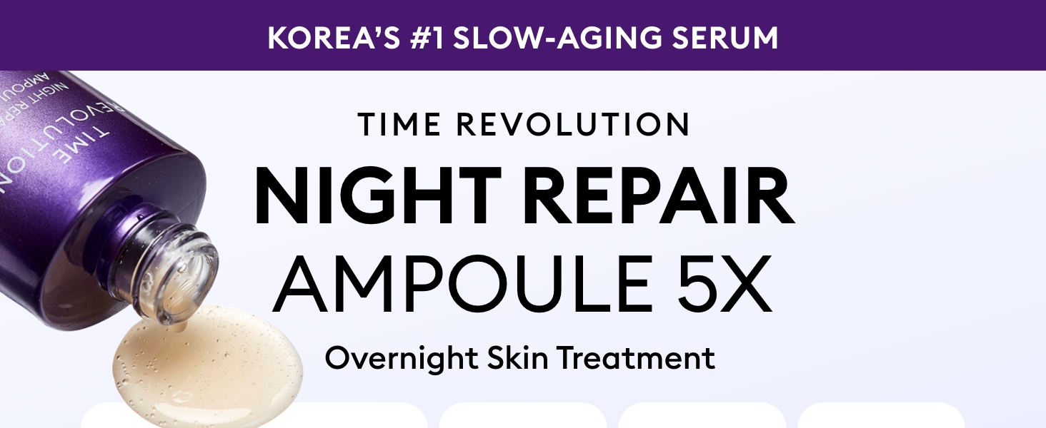 Missha Time Revolution Night Repair Ampoule