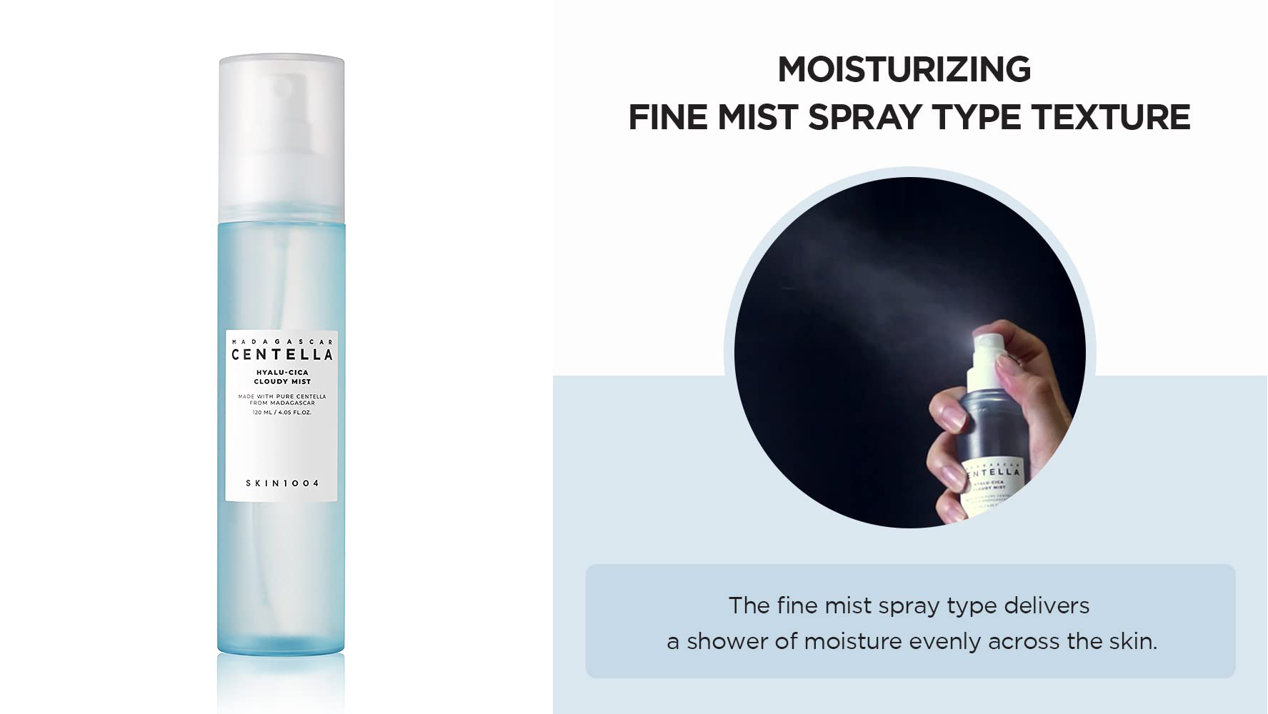 SKIN1004 Madagascar Centella Hyalu-Cica Cloudy Mist