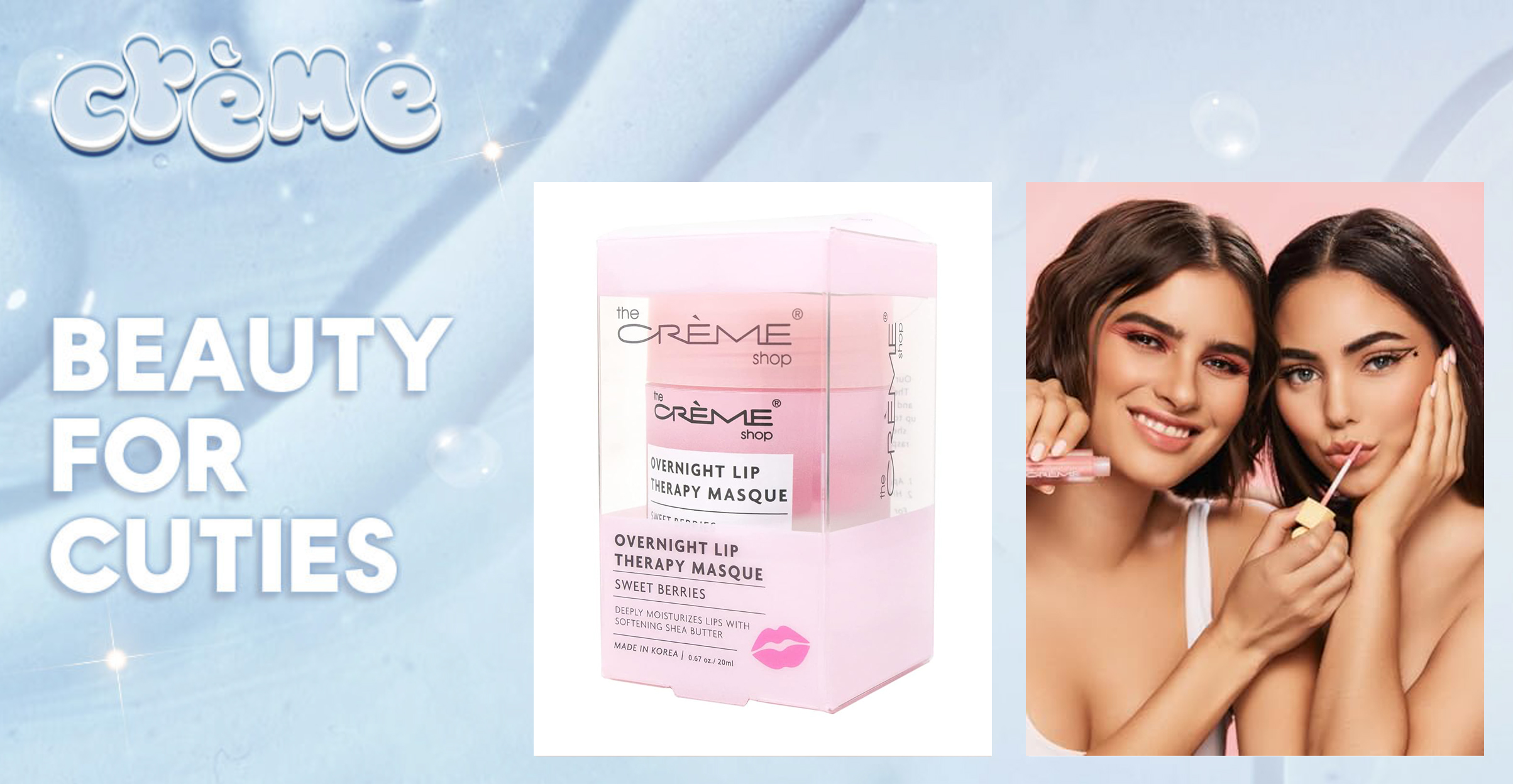 The Crème Shop Overnight Lip Therapy Masque