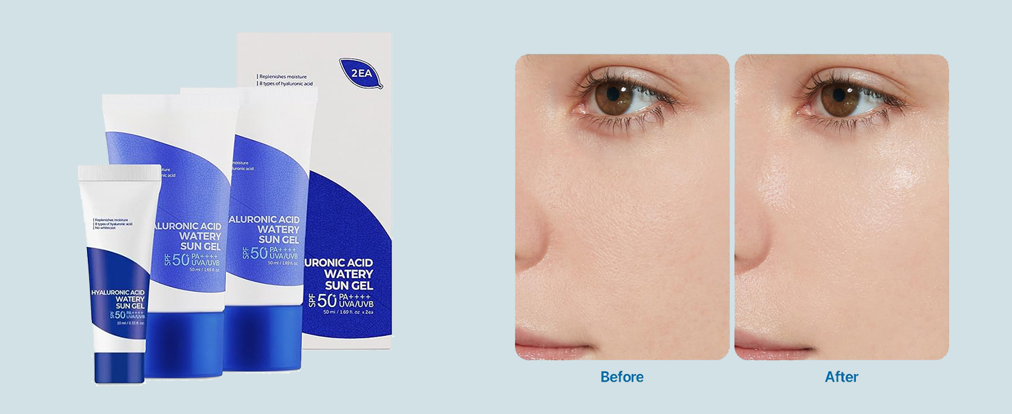 ISNTREE Hyaluronic Acid Watery Sun Gel SPF 50+ PA++++