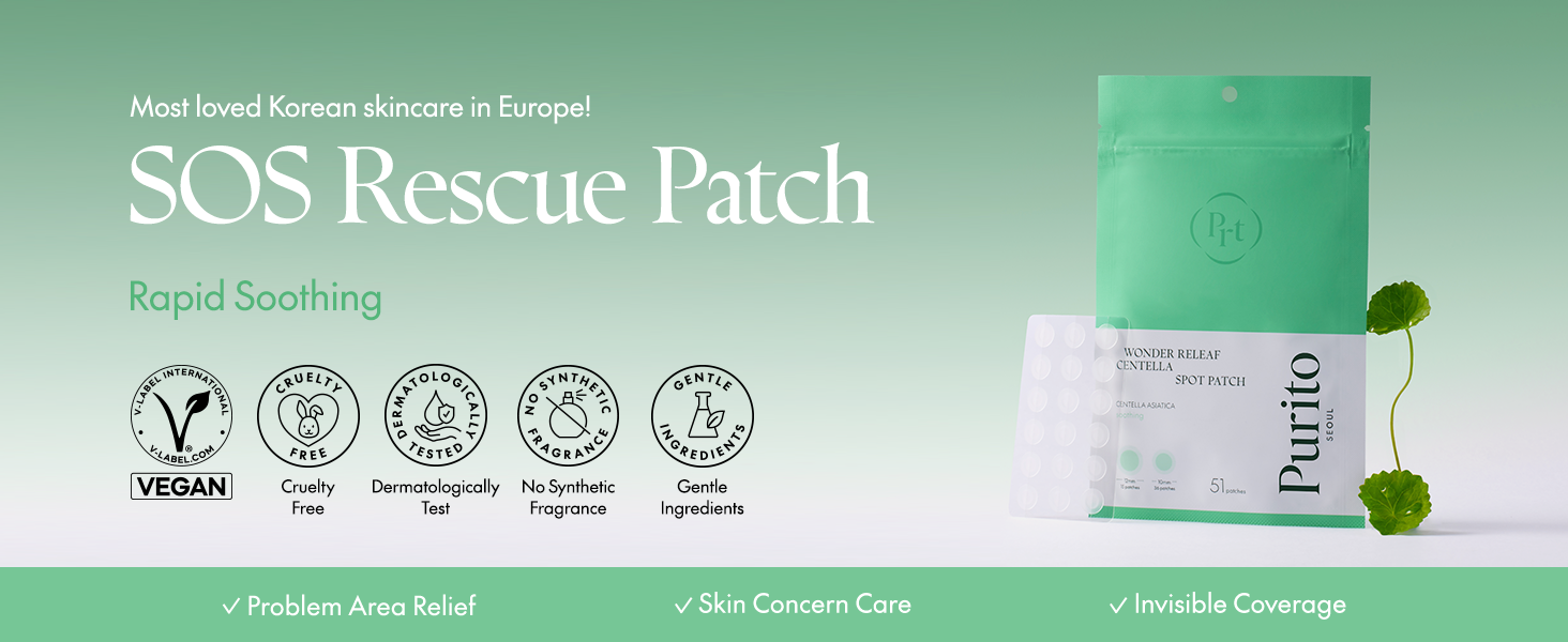 PURITO SEOUL Wonder Releaf Centella Spot Patch