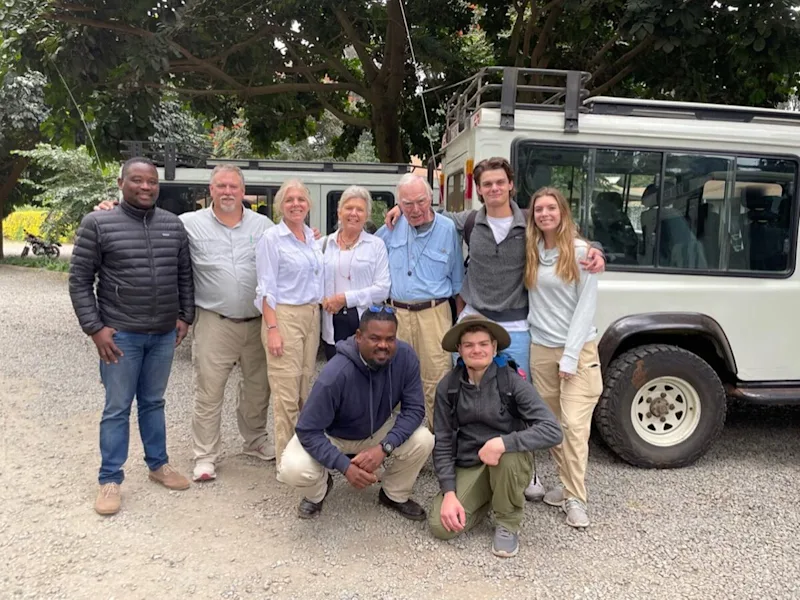 guides hashim and babu with guests