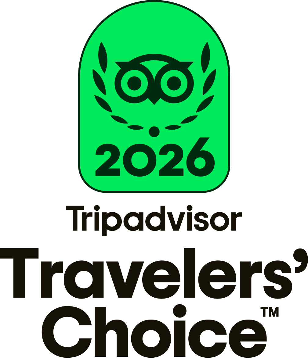 Tripadvisor Travelers' Choice 2026 badge