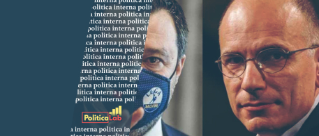 Sfida interna alla maggioranza: Enrico Letta e Matteo Salvini 
