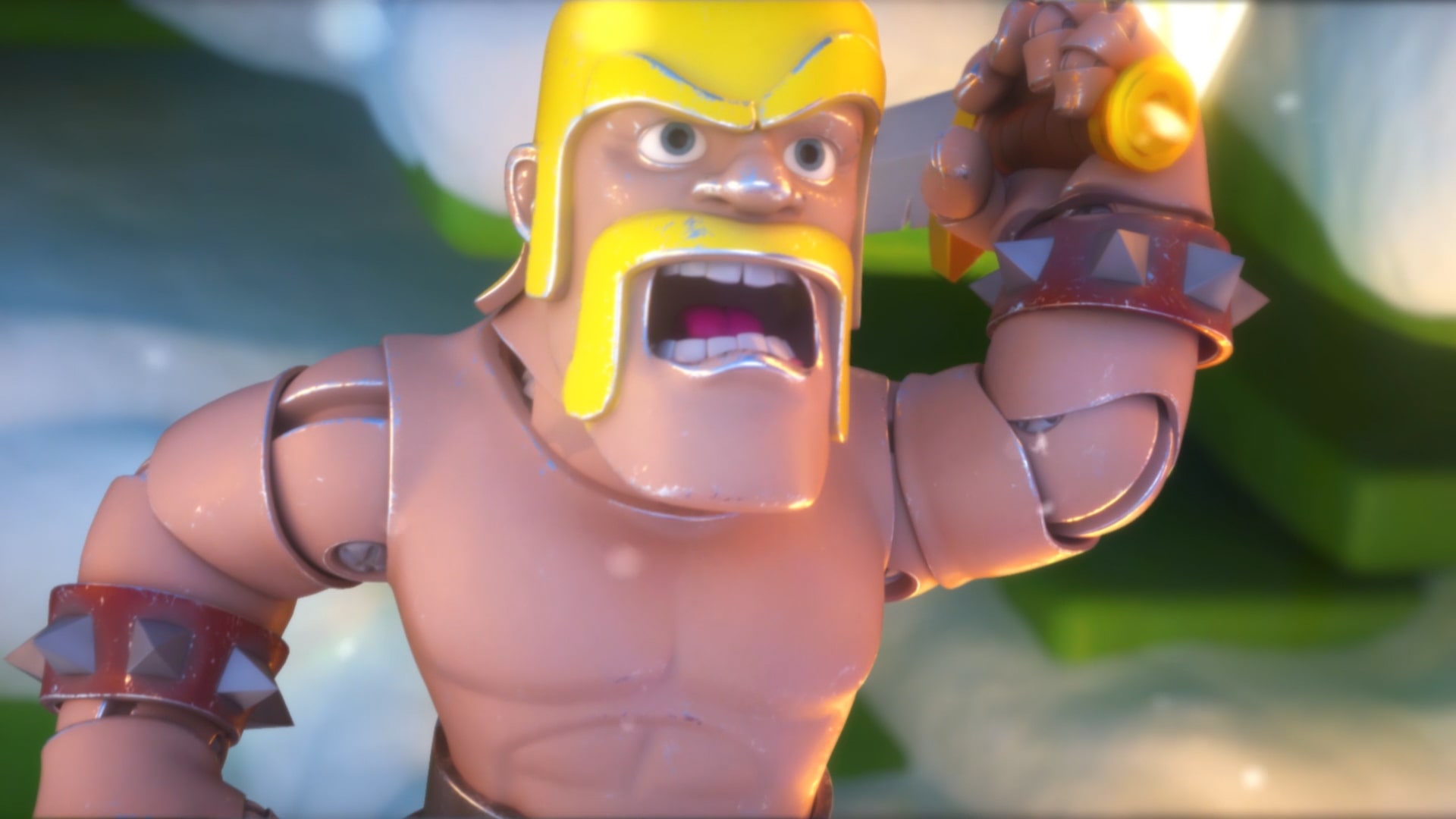 The Clashmas Tree 3DS Max Figures for Clash of Clans