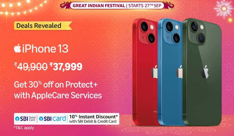 Amazon Great Indian Festival 2025: स्मार्ट टीवी पर 65% तक छूट और MacBook M4 व M2 पर धमाकेदार डील्स