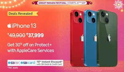Amazon Great Indian Festival 2025: स्मार्ट टीवी पर 65% तक छूट और MacBook M4 व M2 पर धमाकेदार डील्स