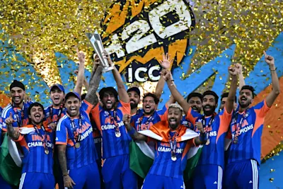 भारत बना T20 वर्ल्ड कप 2026 का चैंपियन  🏆  — इतिहास रचते हुए न्यूजीलैंड को हराया