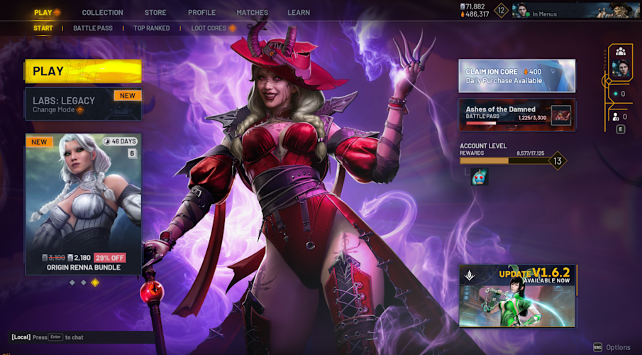 Main Menu