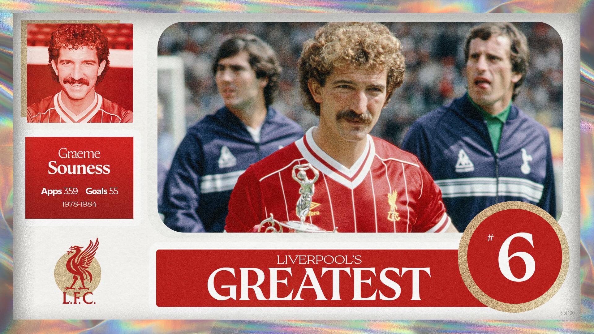Liverpool's Greatest - No.6: Graeme Souness - Liverpool FC