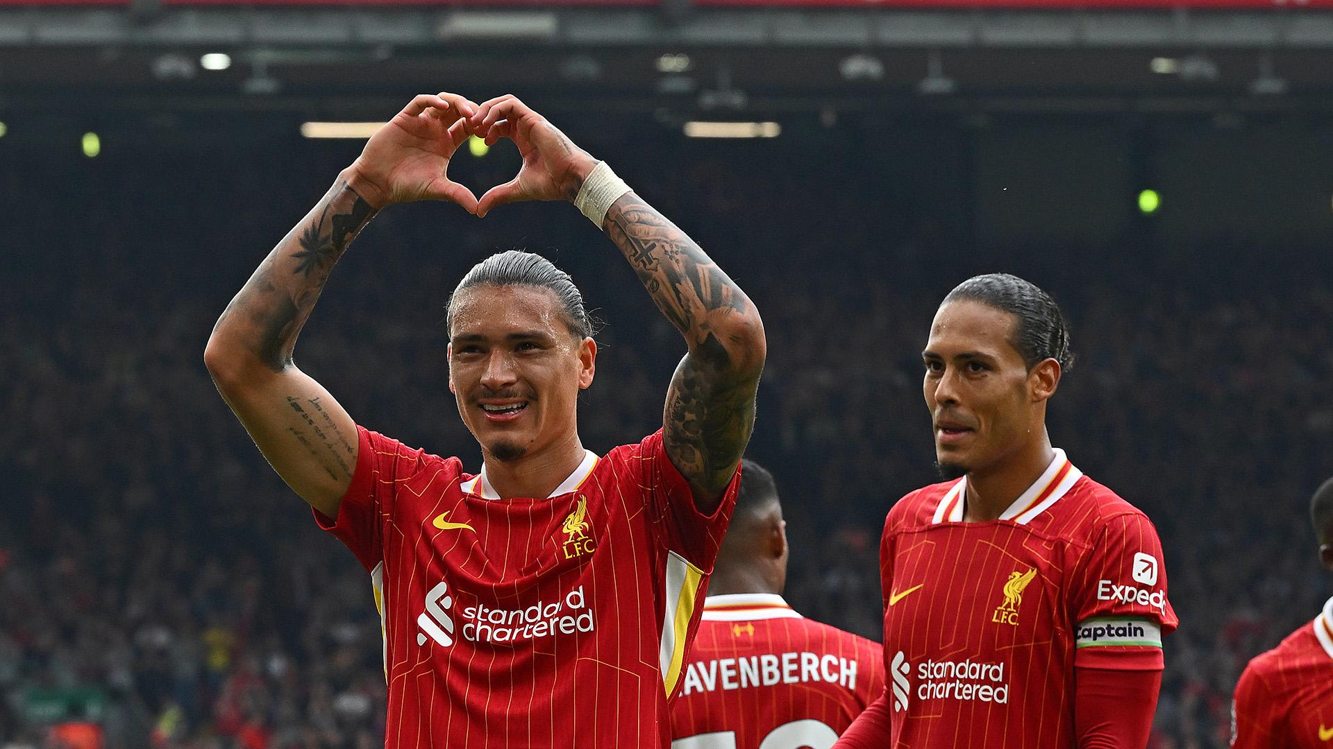 Liverpool ダーウィン・ヌニェス 9番2024-25 選手仕様 ダーウィン・ヌニェスがプレミアリーグの9月の今月のゴールに