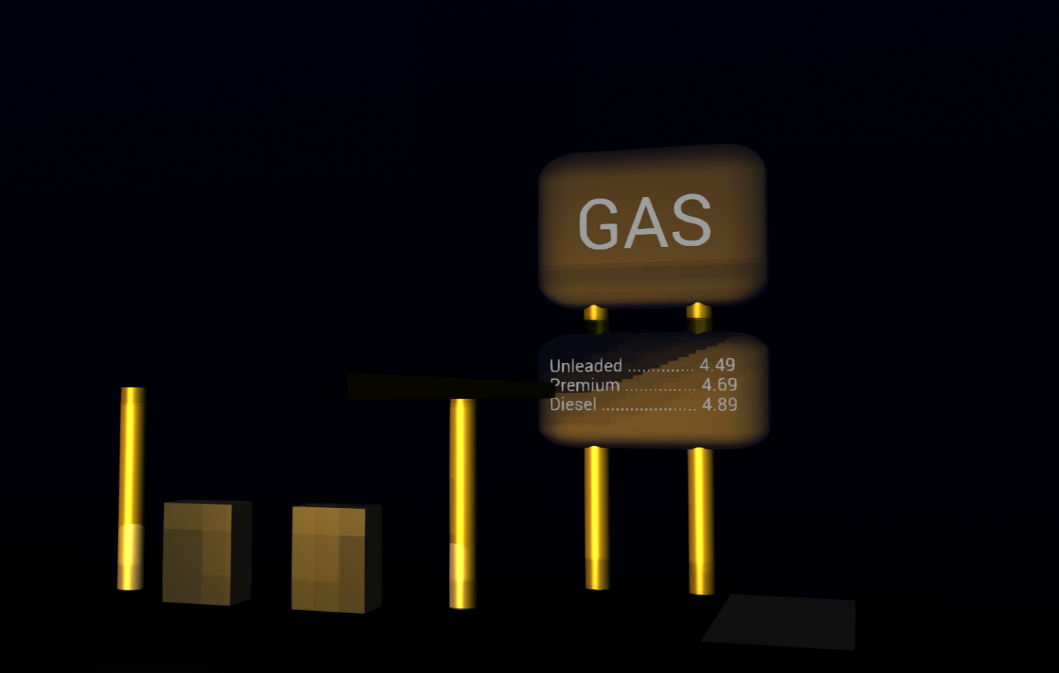 Gas station design preview