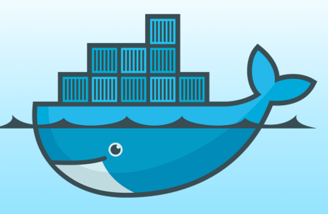 The logo for Docker