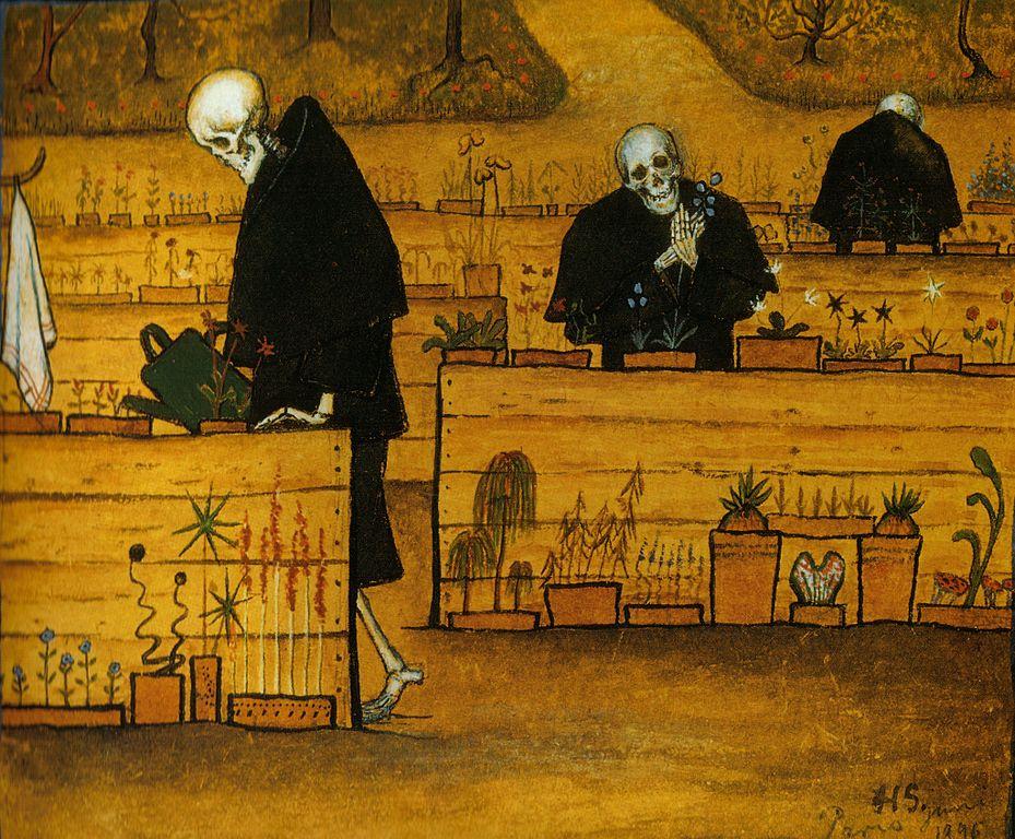 Hugo Simberg, The Garden of Death, 1896.