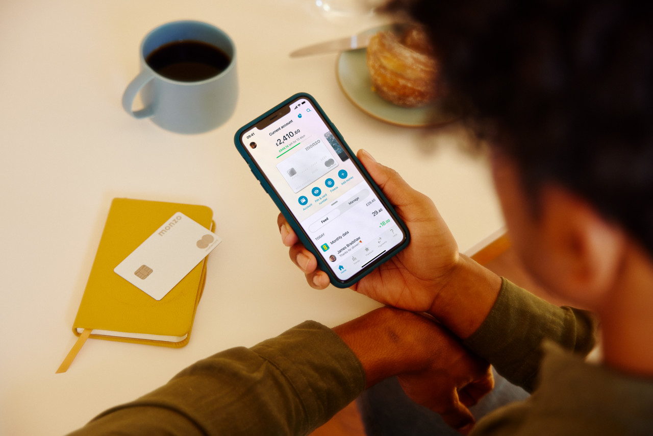 Monzo Premium in-app and physical card