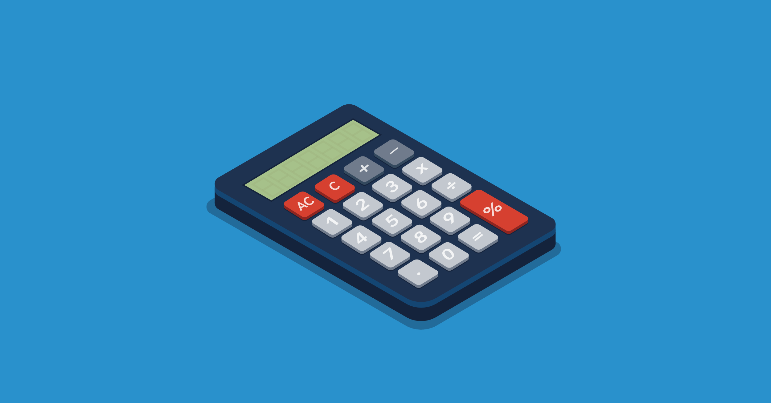 How to save money as a student - calculator image