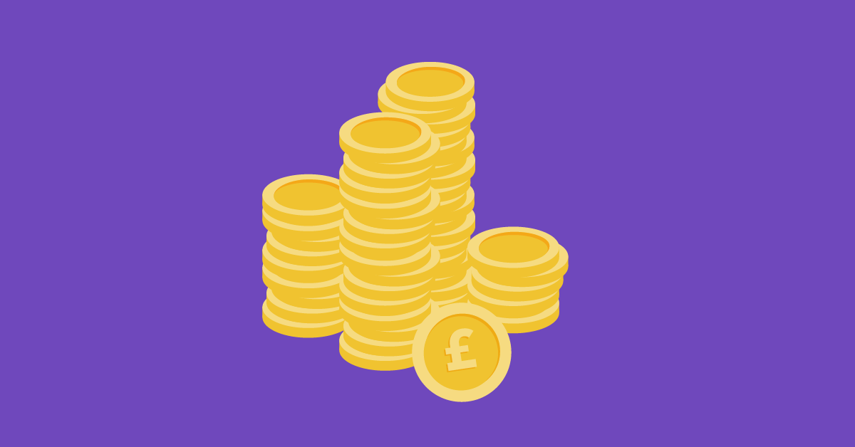 Illustration of coins