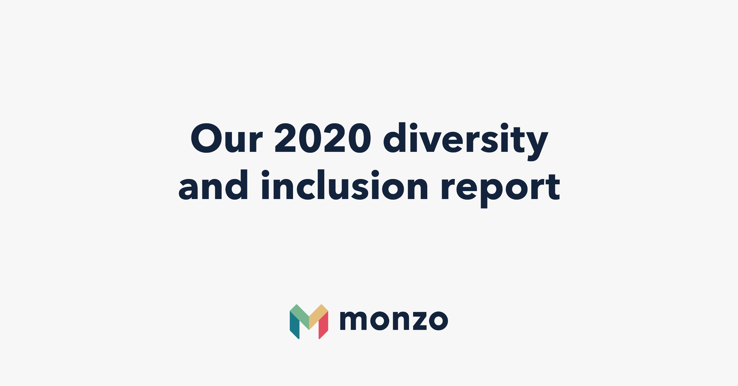 Our 2020 diversity and inclusion report