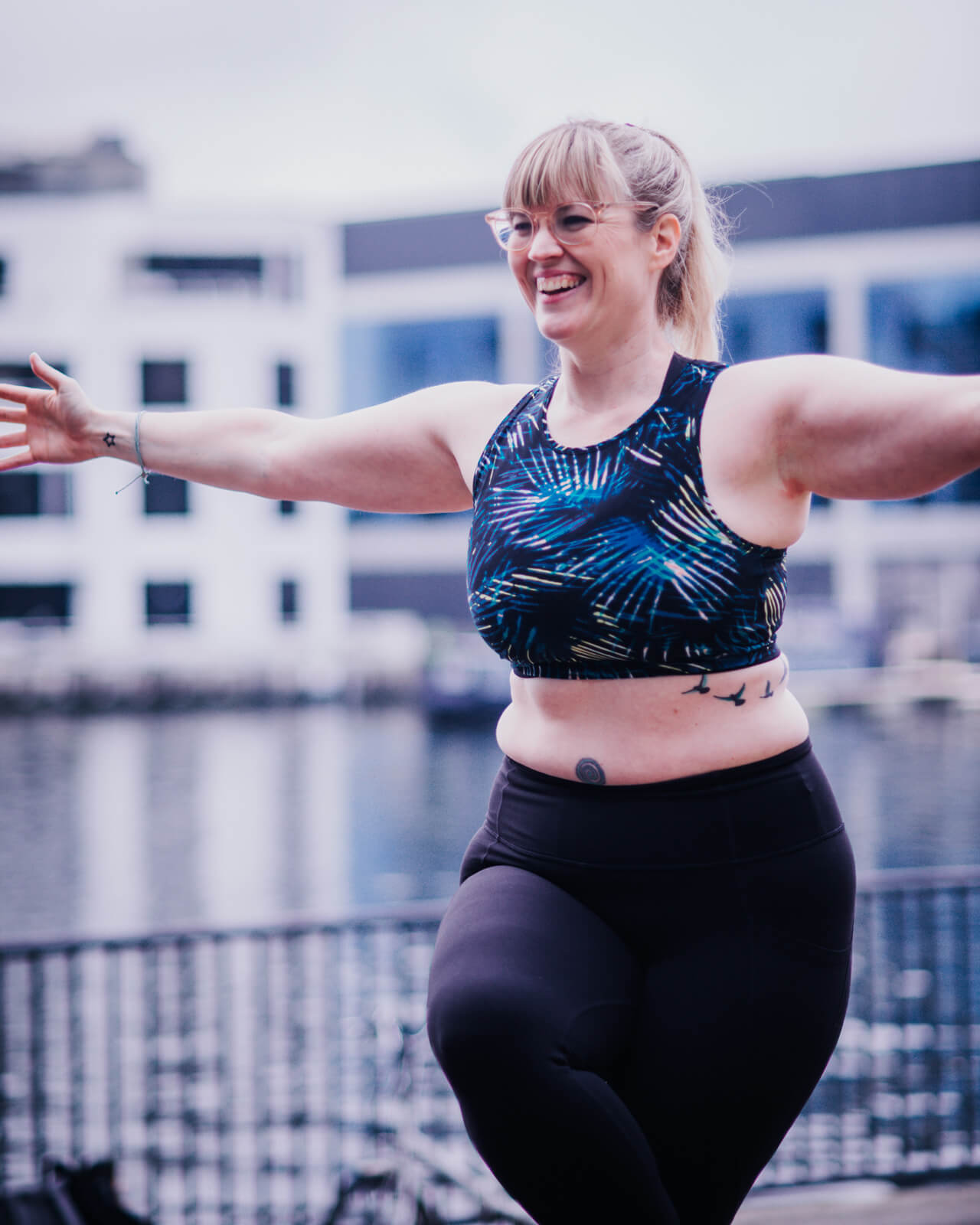 Woman doing yoga