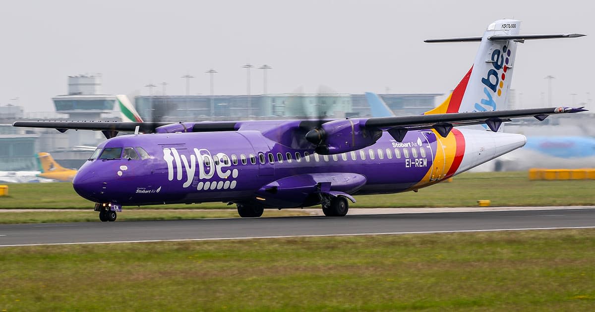 A Flybe airplane