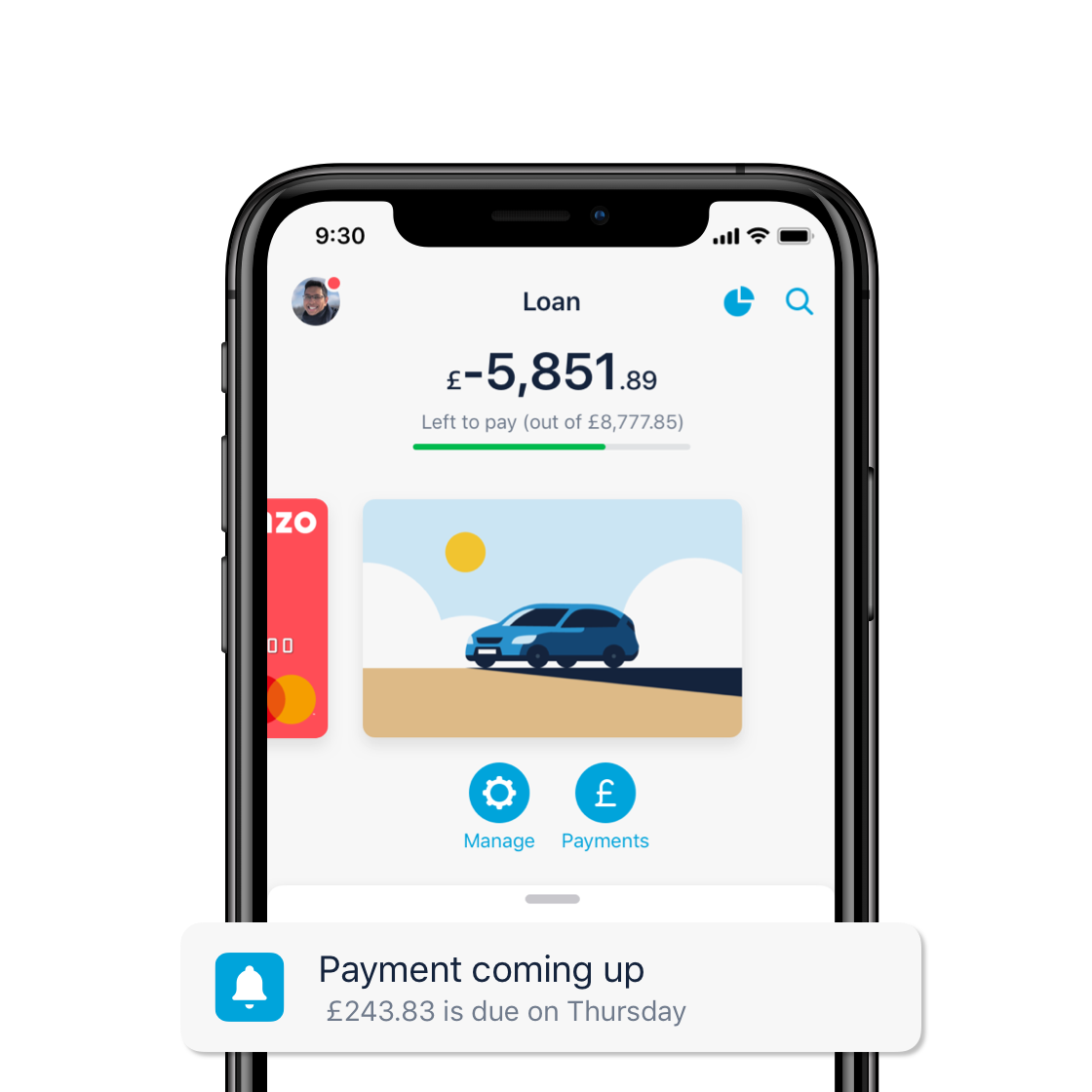 Car Loans with Monzo - the better way to finance your next car