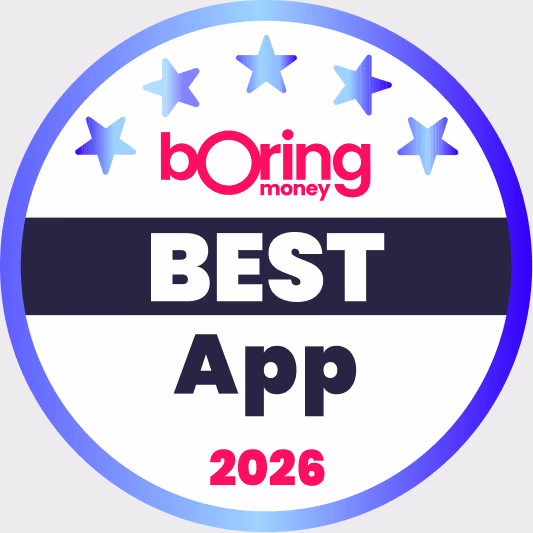 Best App – Boring Money Awards 2026
