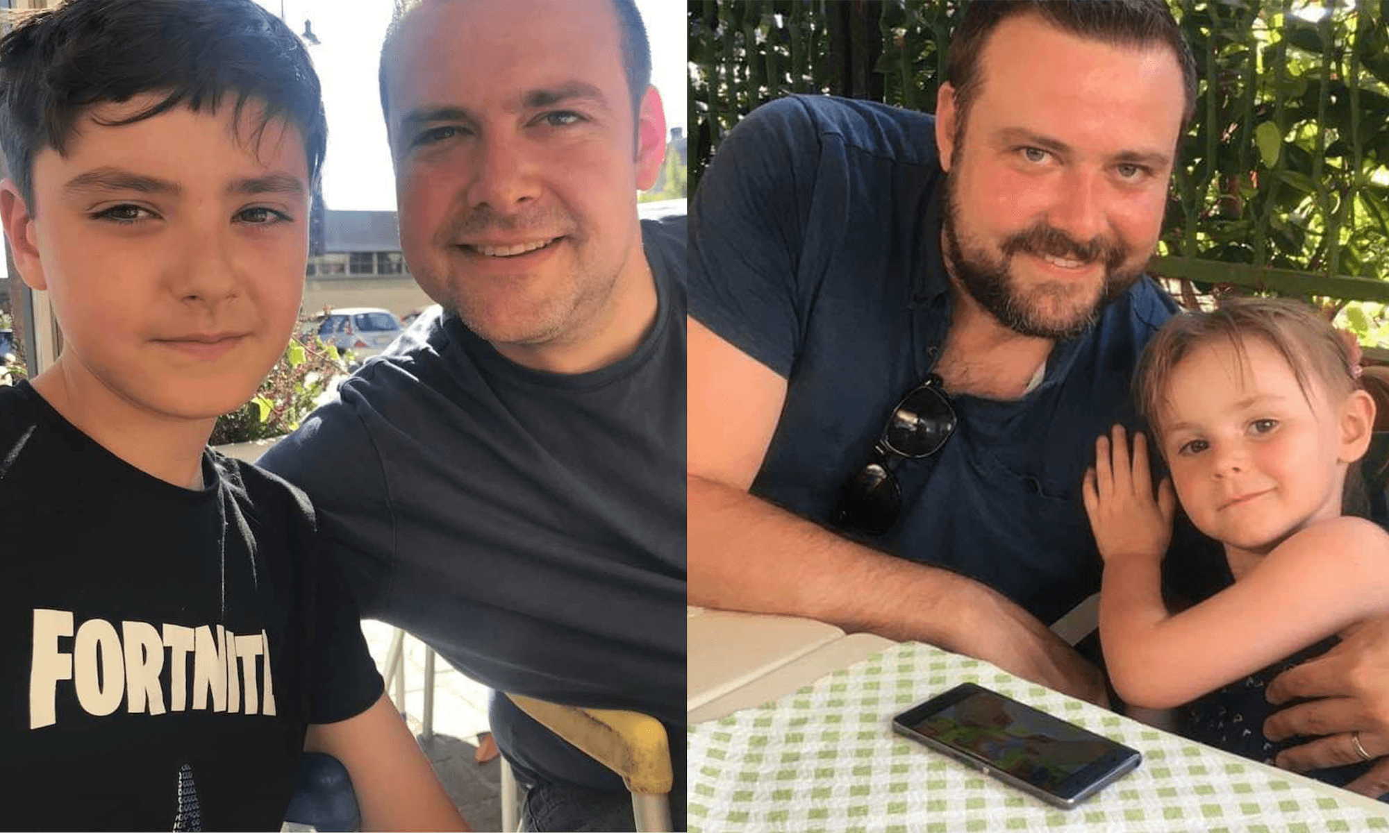 Both of Chris' children have autism, and his son also has tourettes and epilepsy