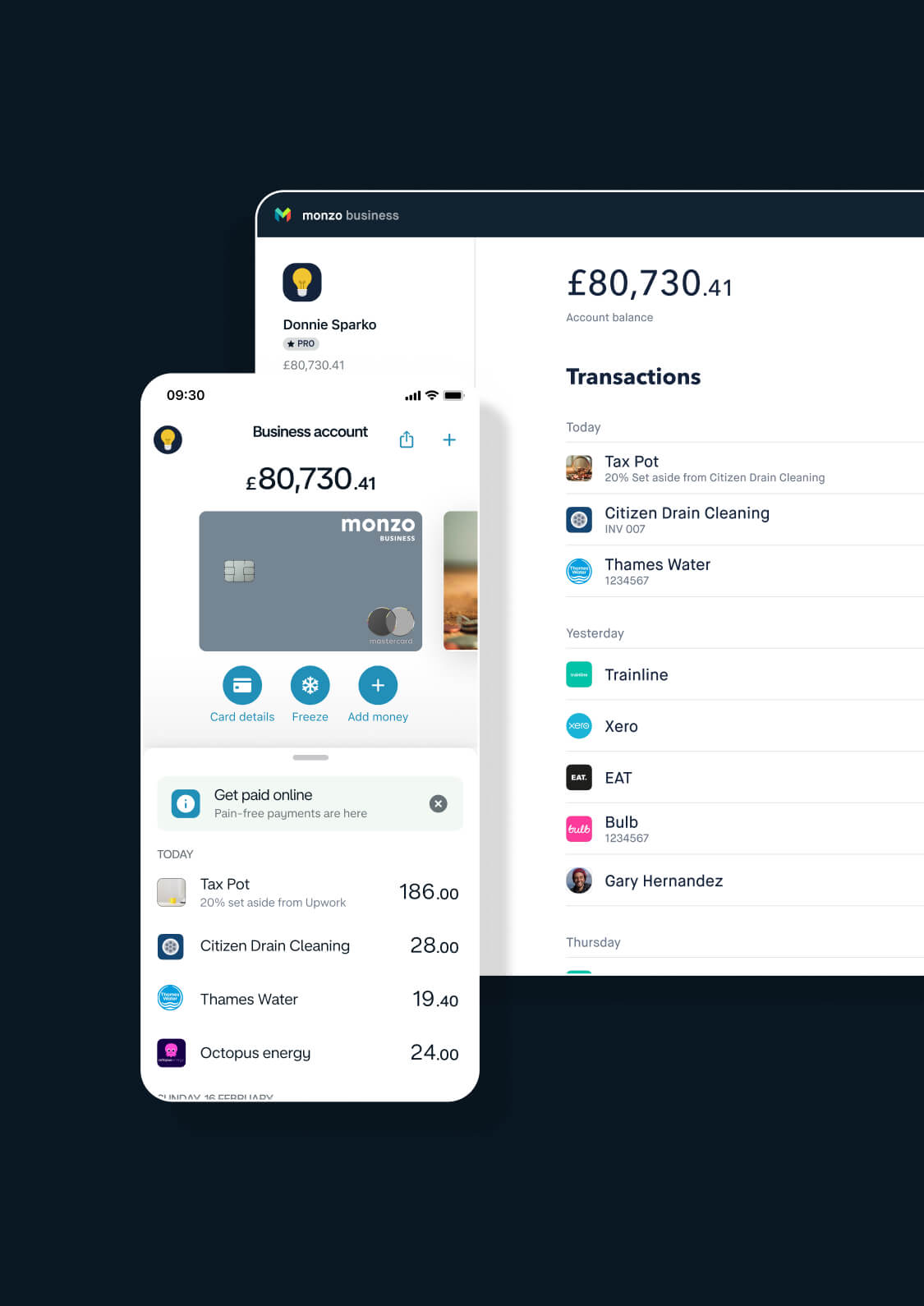 Monzo Business Web _ Monzo Accedi – KLTG