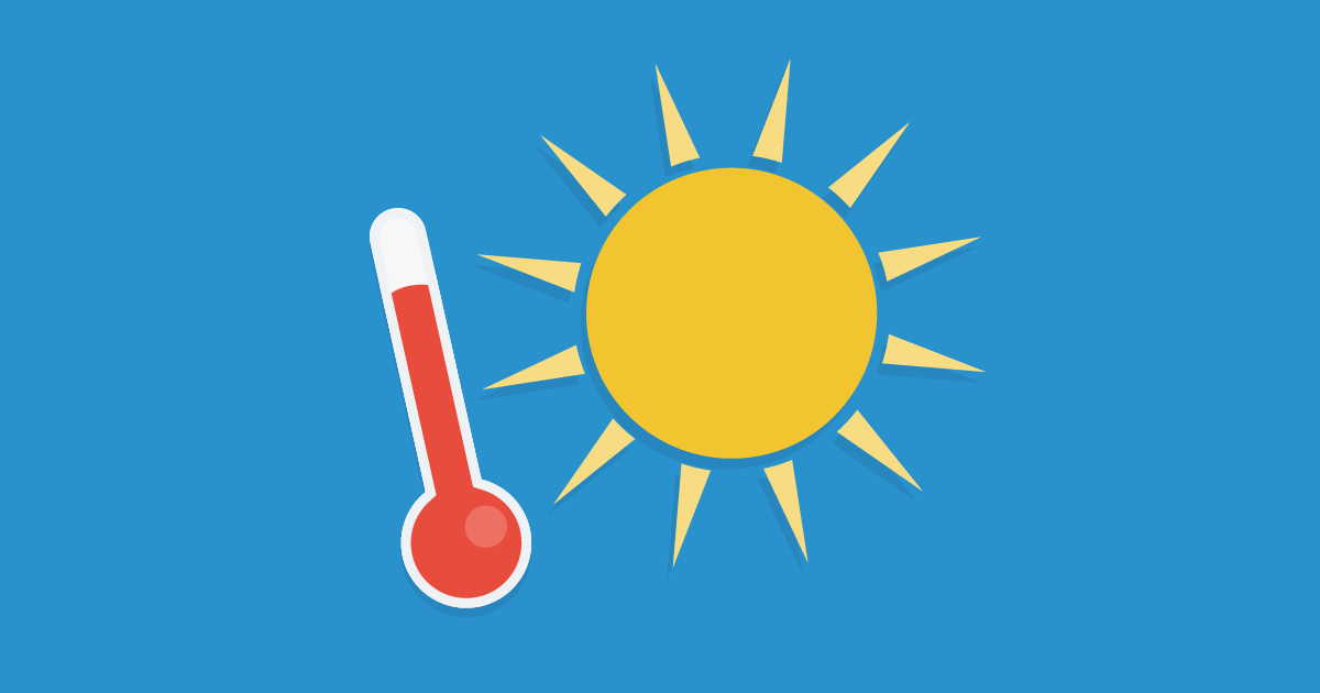 Save £2 every time the temperature goes above 20°C with the Summer