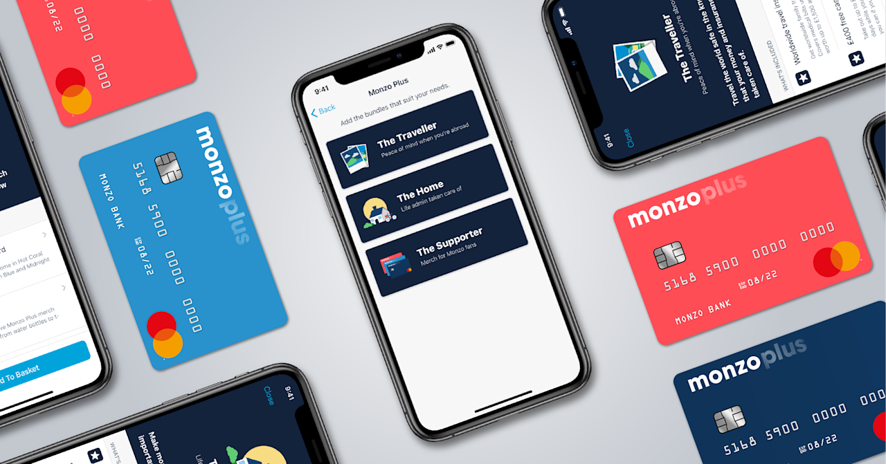 Monzo Plus – you asked us to make it simpler, so we’ve created bundles