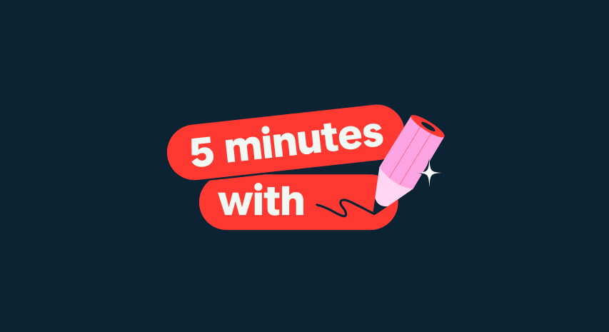 Illustration for 5 minutes with Amy Grieveson, Director of Security Behaviours and Governance