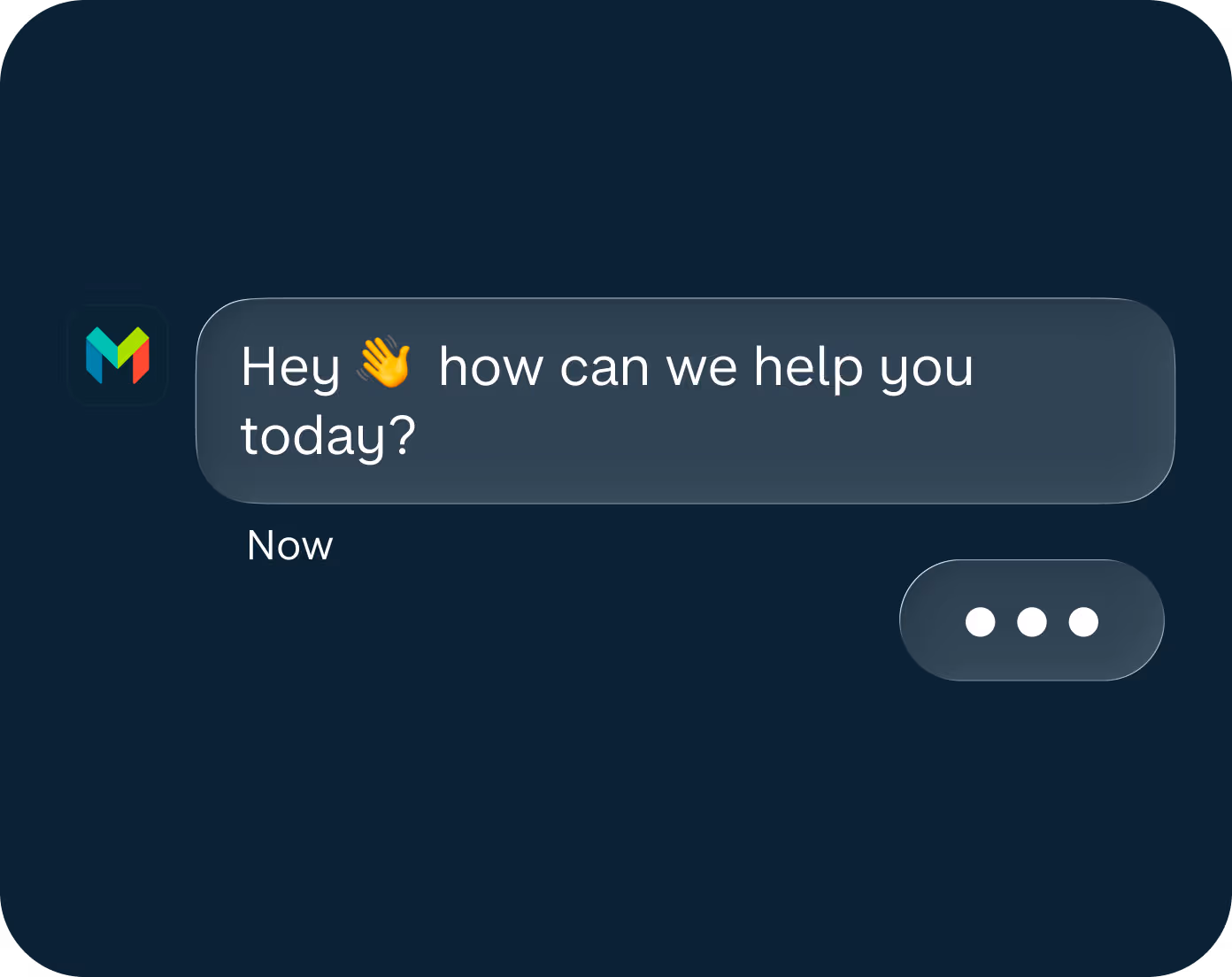 Monzo UI showing notifications from our in-app chat where you can get 24/7 support for anything urgent.