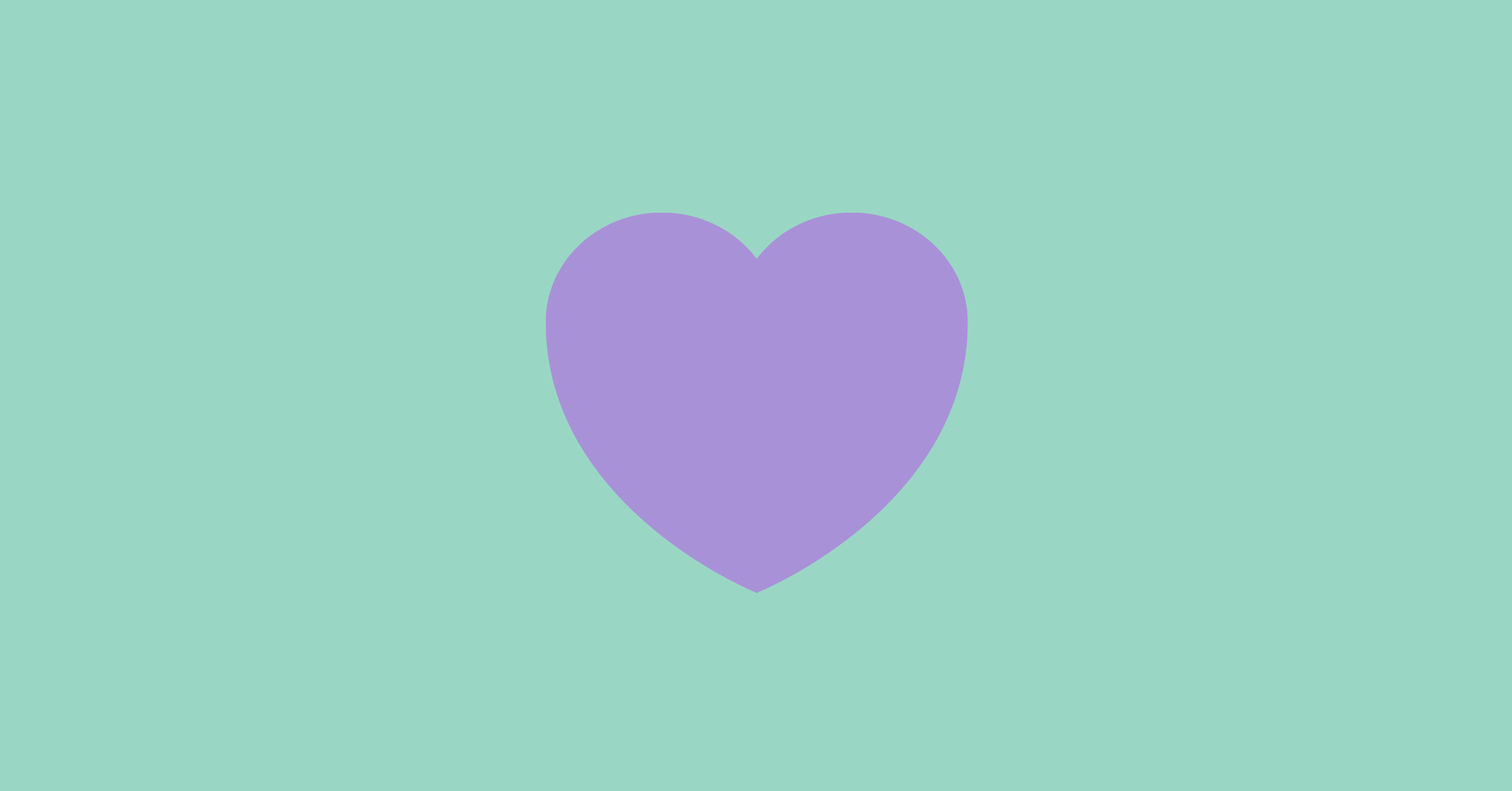 Image of a heart for mental health awareness