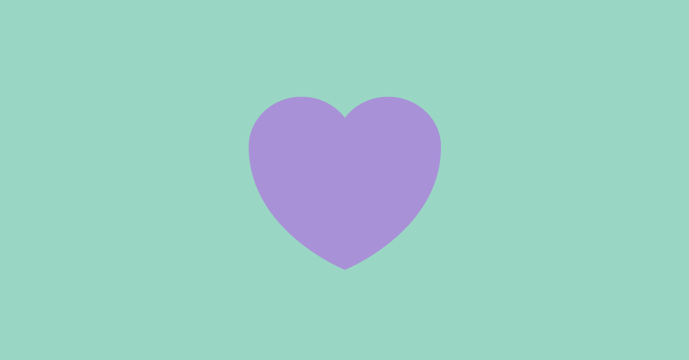 Image of a heart for mental health awareness