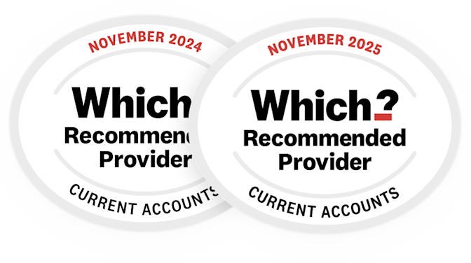 Which? Recommended Provider for Current Accounts, November 2024 and November 2025