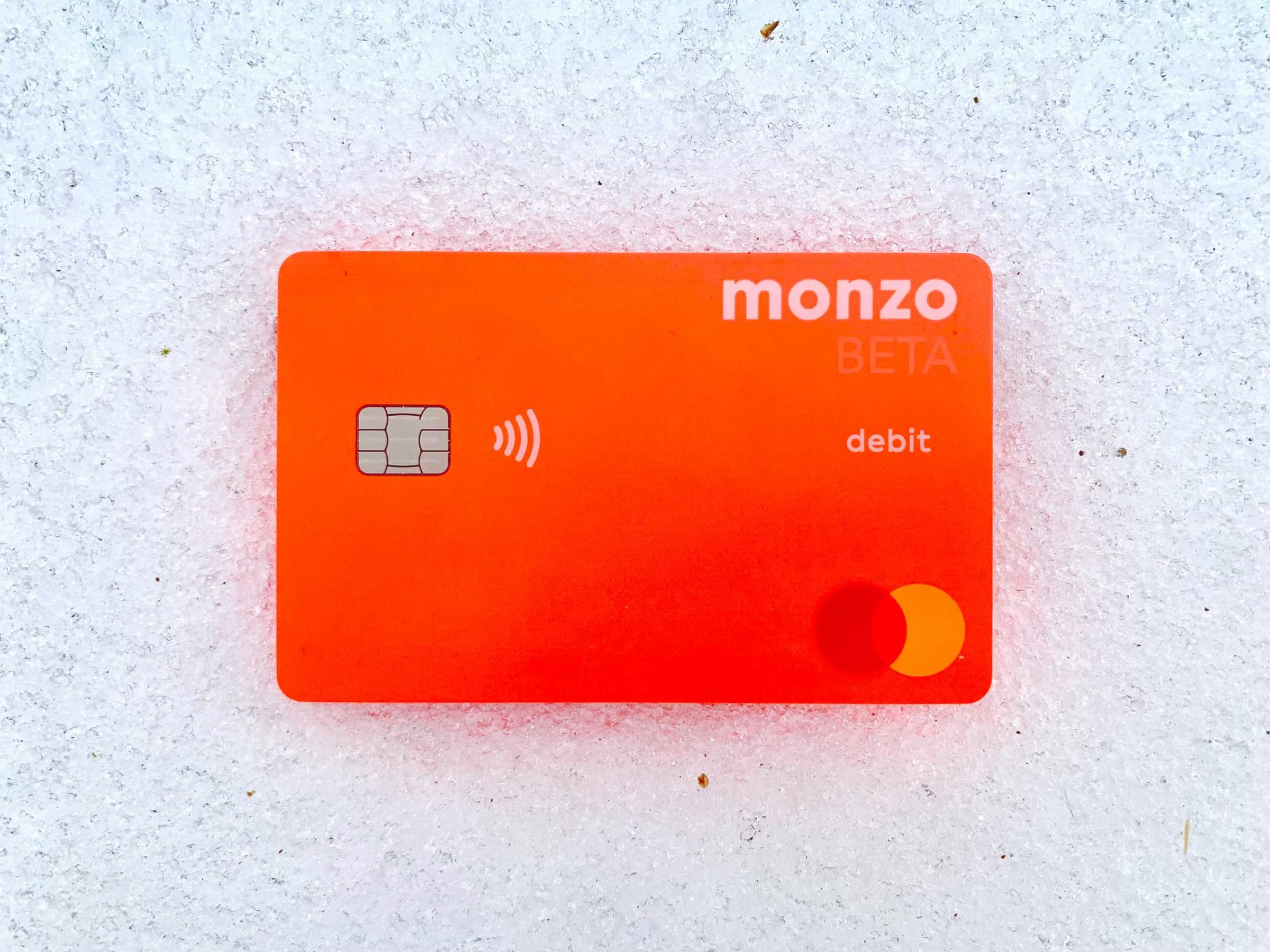 New Personalized Monzo USA Card