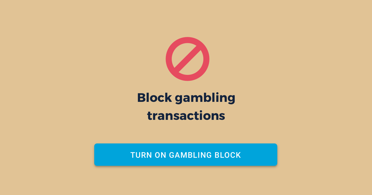 App to stop you gambling addiction